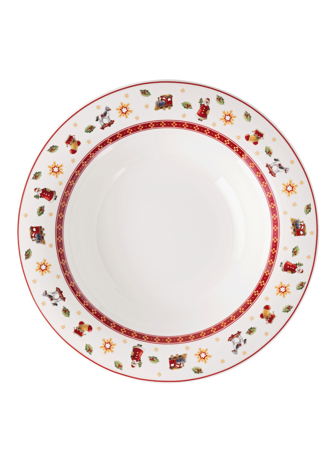 Villeroy & Boch Toy's Delight Specials diep bord 23 cm - voorkant 2 gebroken wit