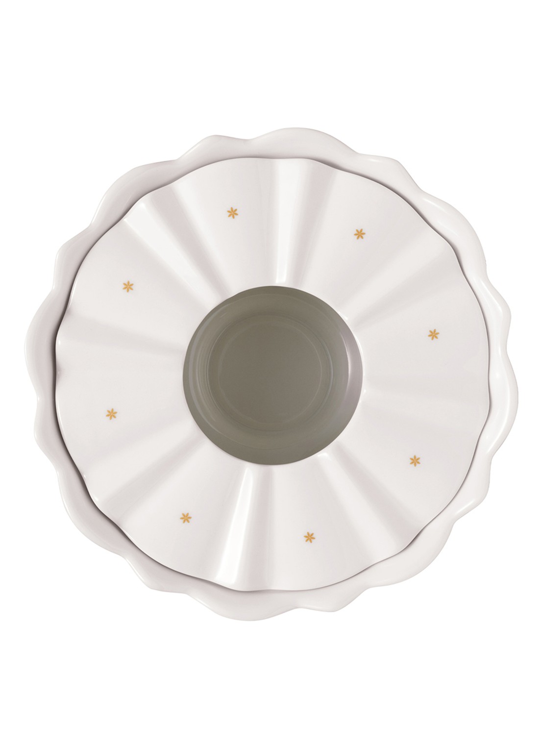 Villeroy & Boch Toy's Delight theelicht - voorkant 4 gebroken wit