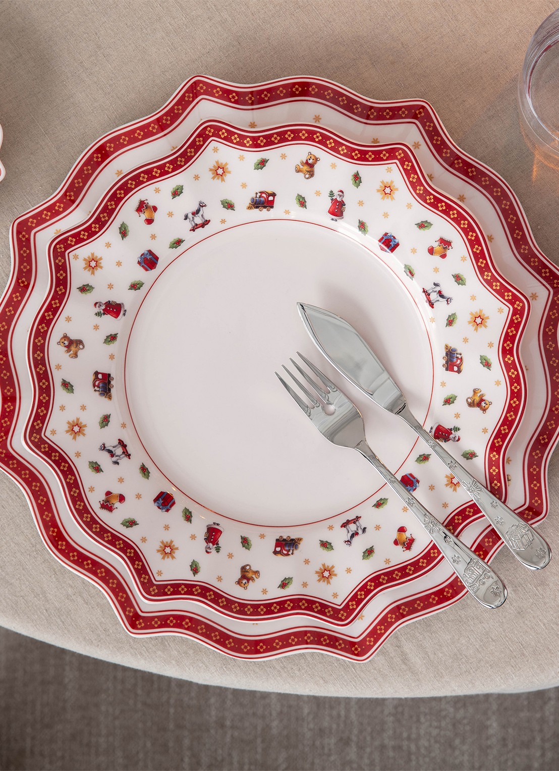 Villeroy & Boch Toy's Delight visbestekset 2-delig - voorkant 3 zilver
