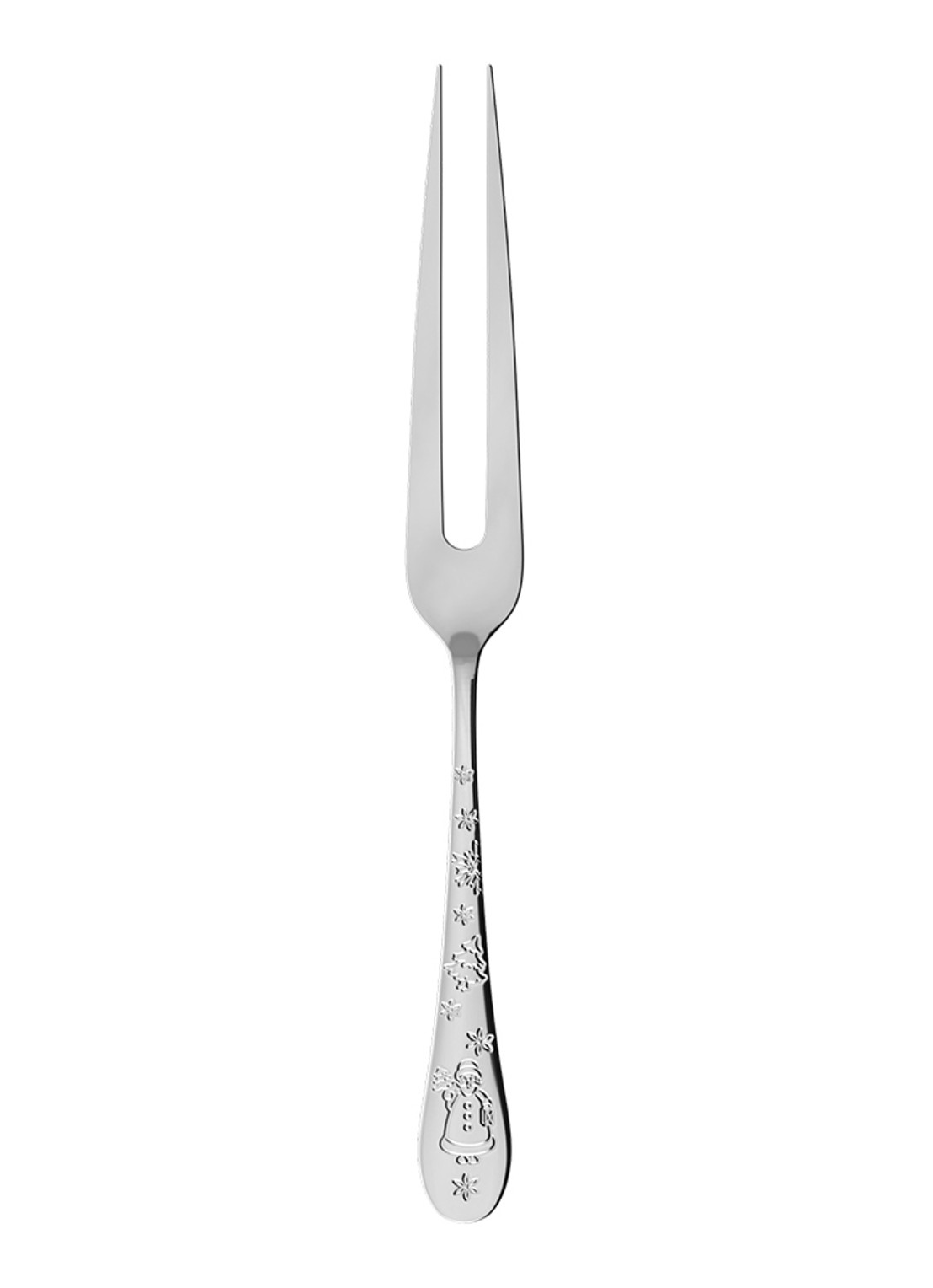 Villeroy & Boch Toy's Delight vleesvork - voorkant 2 zilver