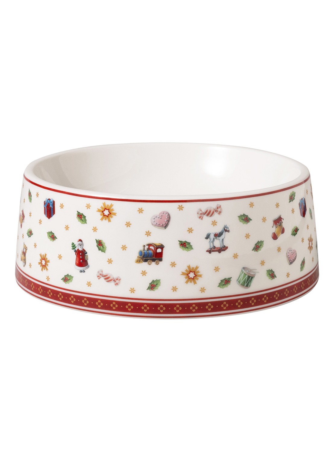 Villeroy & Boch Toy's Delight voerbak voor hond 19,6 cm - voorkant 3 rood