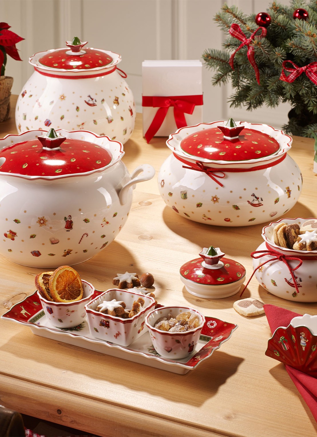 Villeroy & Boch Toy's Delight voorraadpot 52 cl - voorkant 2 gebroken wit