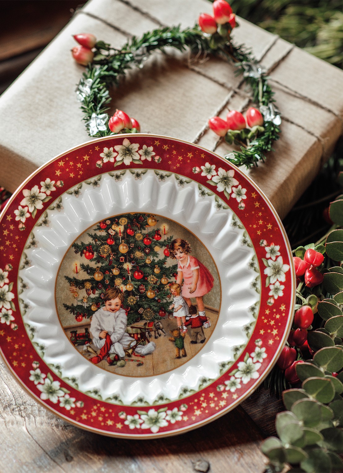 Villeroy & Boch Toy's Fantasy diep ontbijtbord 16,5 cm - detail 2 steenrood
