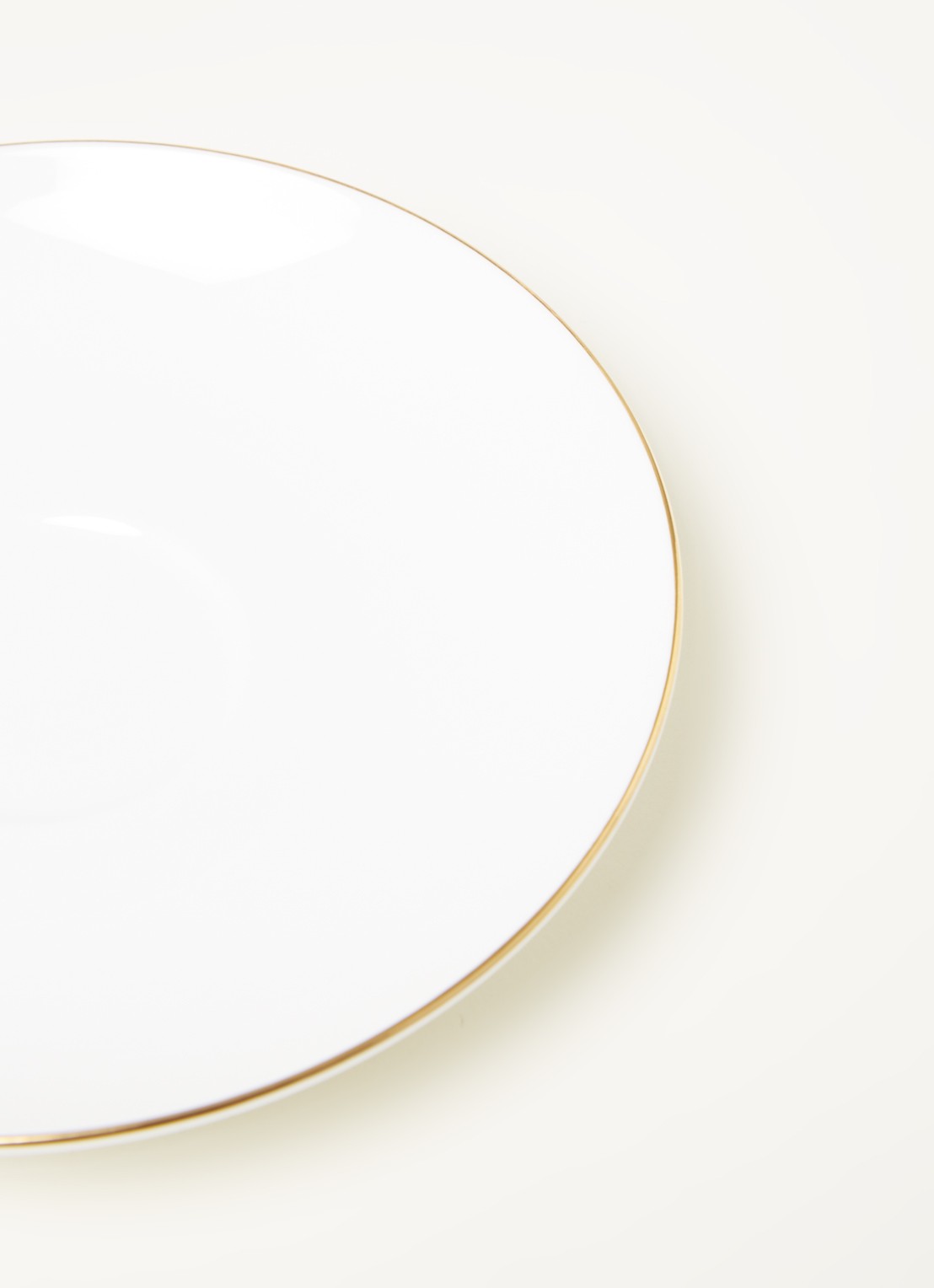 Villeroy & Boch Umnut Gold schotel 15 cm - detail gebroken wit