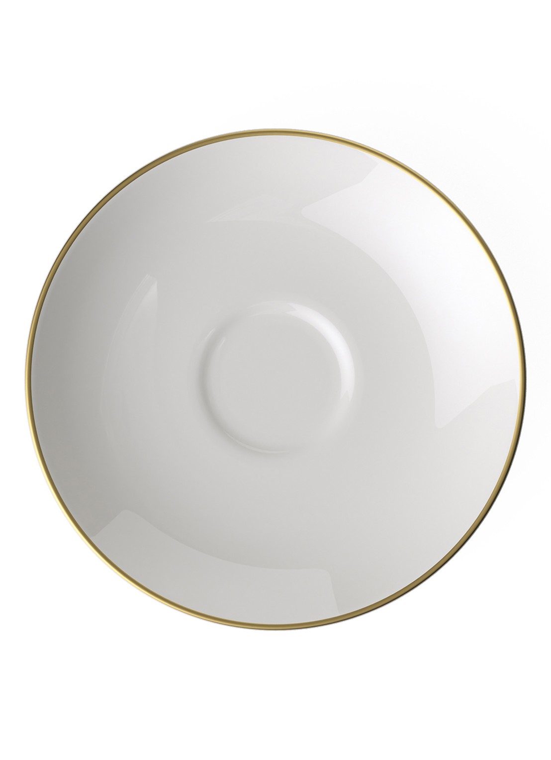 Villeroy & Boch Umnut Gold schotel 15 cm - voorkant 2 gebroken wit