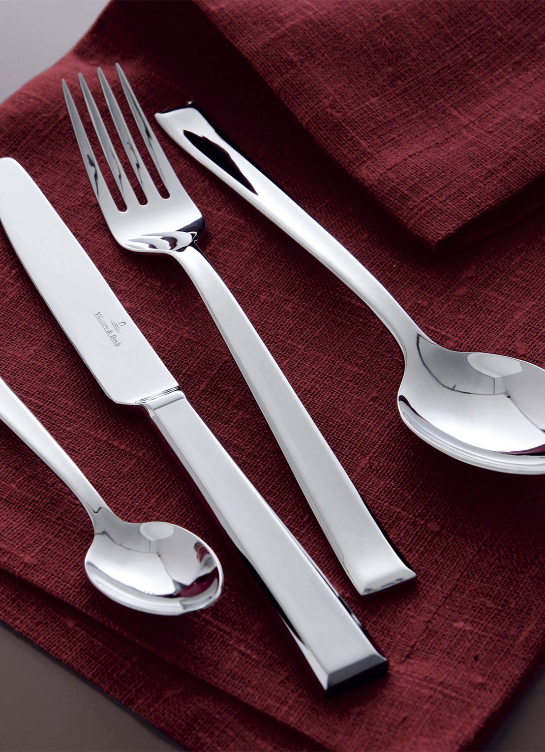 Villeroy & Boch Victor bestekset 68-delig - detail 2 zilver
