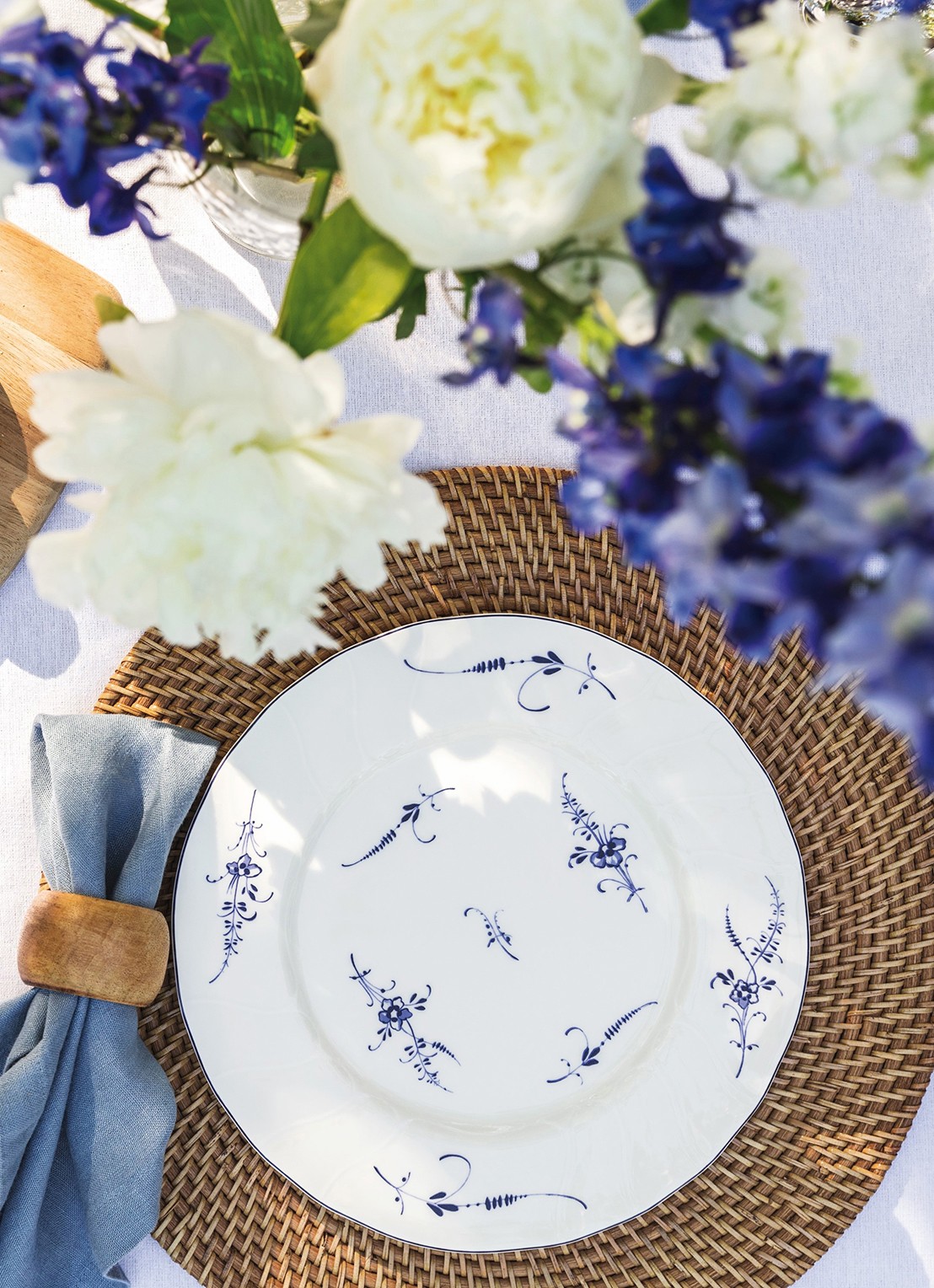 Villeroy & Boch Vieux Luxembourg dinerbord 26 cm - voorkant 3 gebroken wit