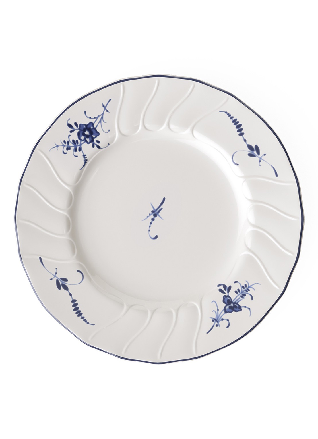 Villeroy & Boch Vieux Luxembourg gebaksbordje 15 cm - voorkant gebroken wit