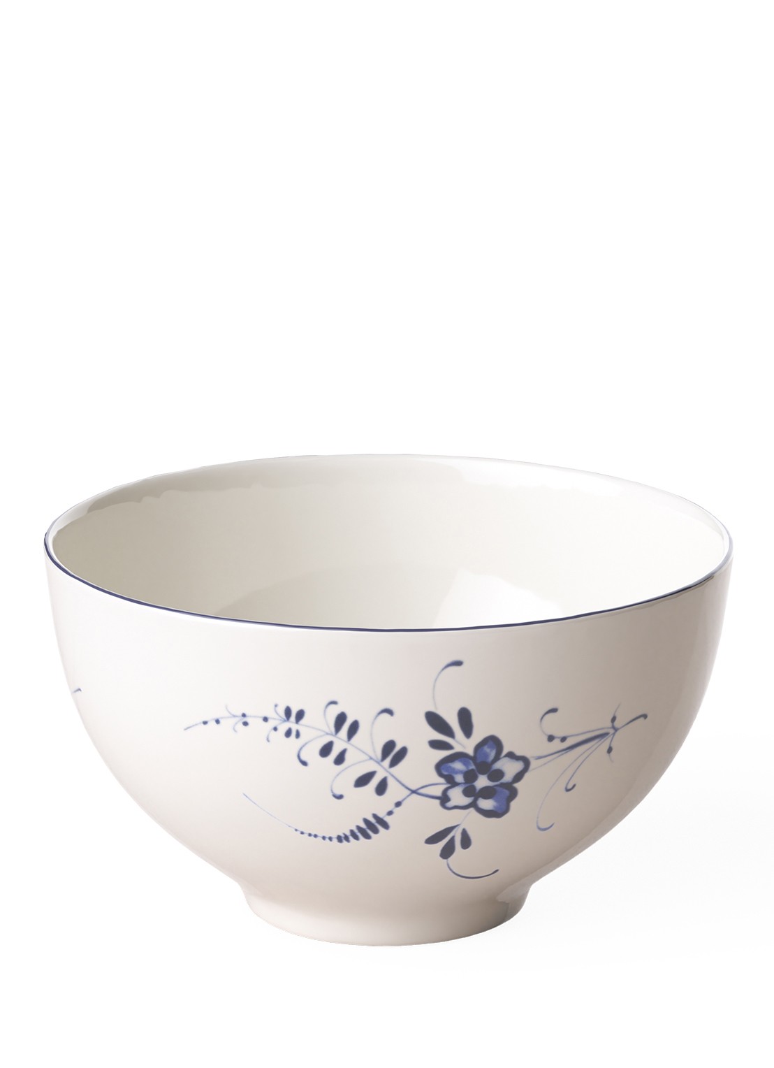 Villeroy & Boch Vieux Luxembourg kom 13 cm  - voorkant gebroken wit