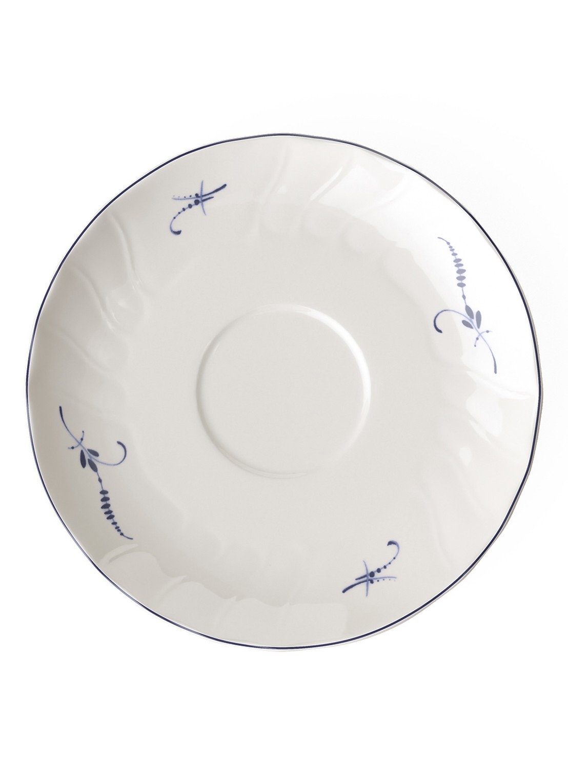 Villeroy & Boch Vieux Luxembourg schotel 16 cm - voorkant gebroken wit
