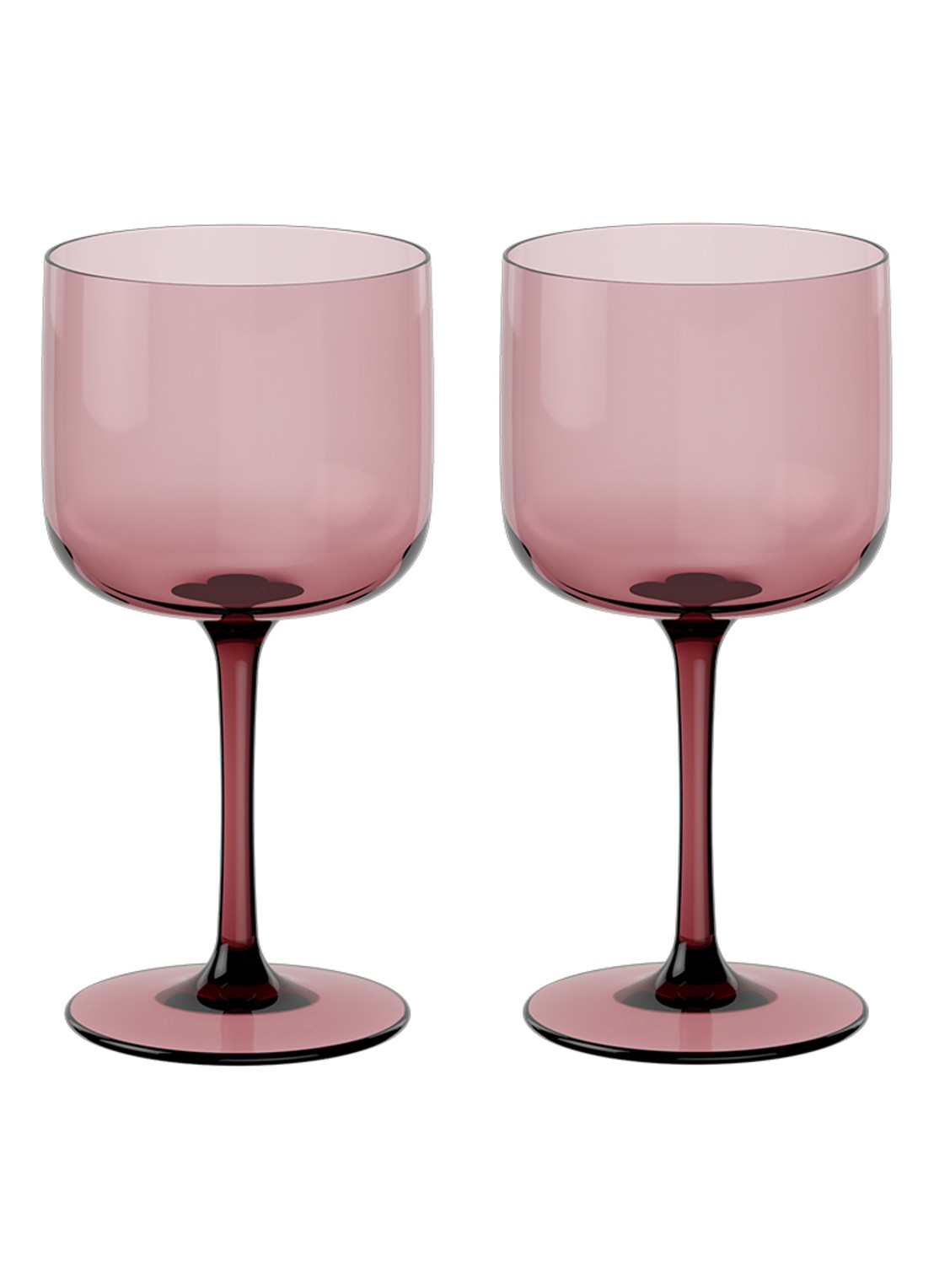Villeroy & Boch Weinkelch, Set 2 tlg. 8,5x17cm - voorkant roze