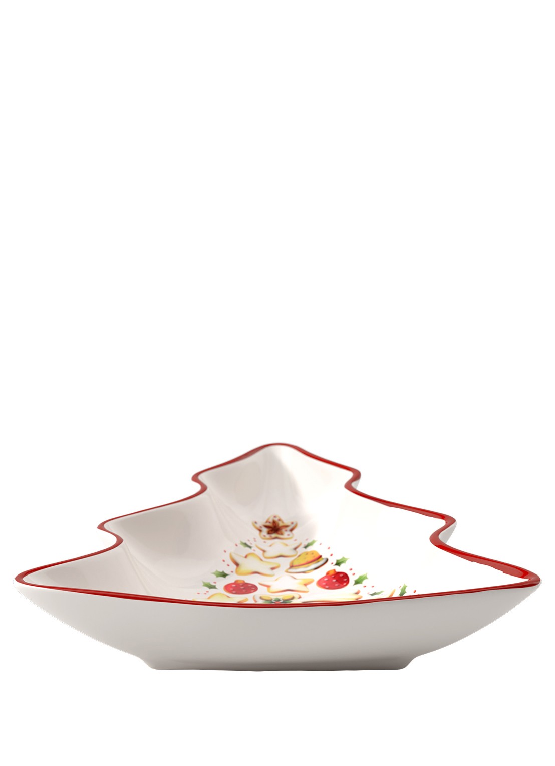 Villeroy & Boch Winter Bakery Delight Kerst partyschaal 17 cm - voorkant 7 gebroken wit