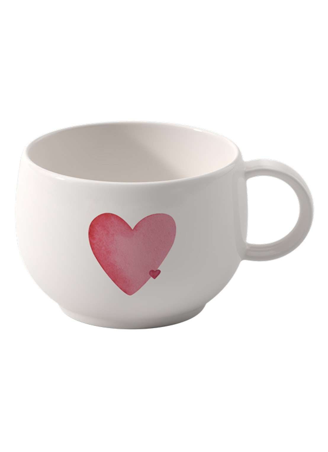 Villeroy & Boch With Love espressokopje - voorkant 2 wit