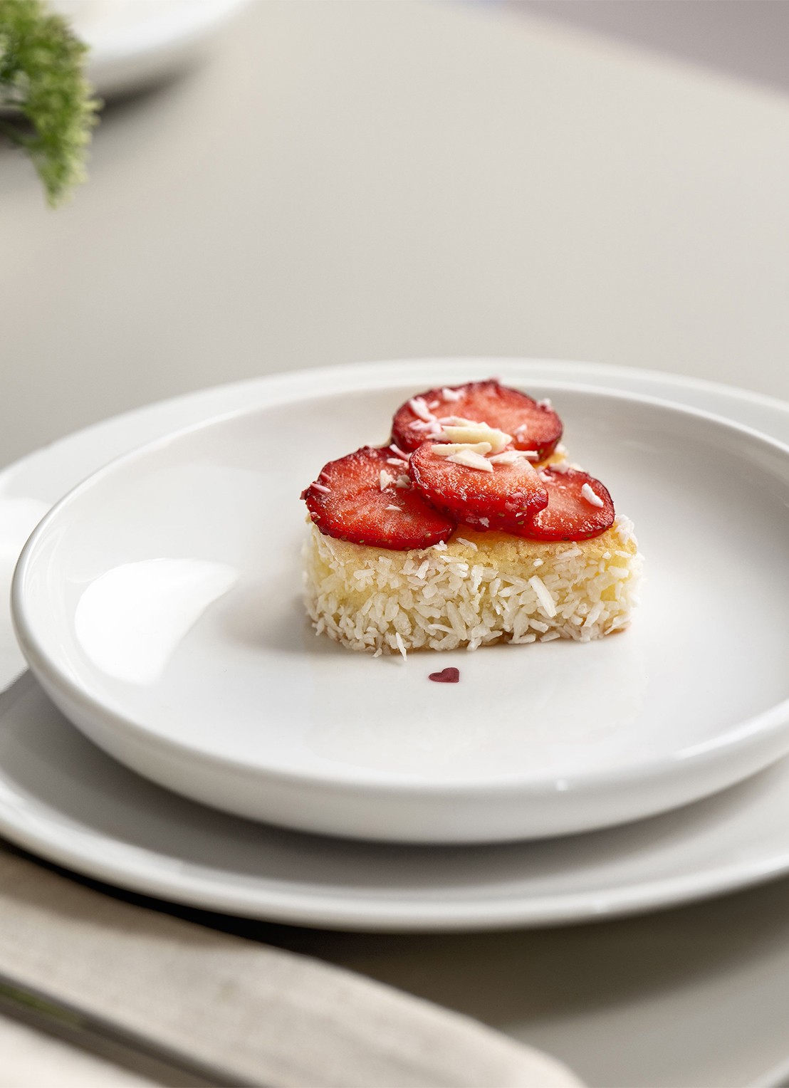 Villeroy & Boch With Love gebaksbordje 16 cm - achterkant wit