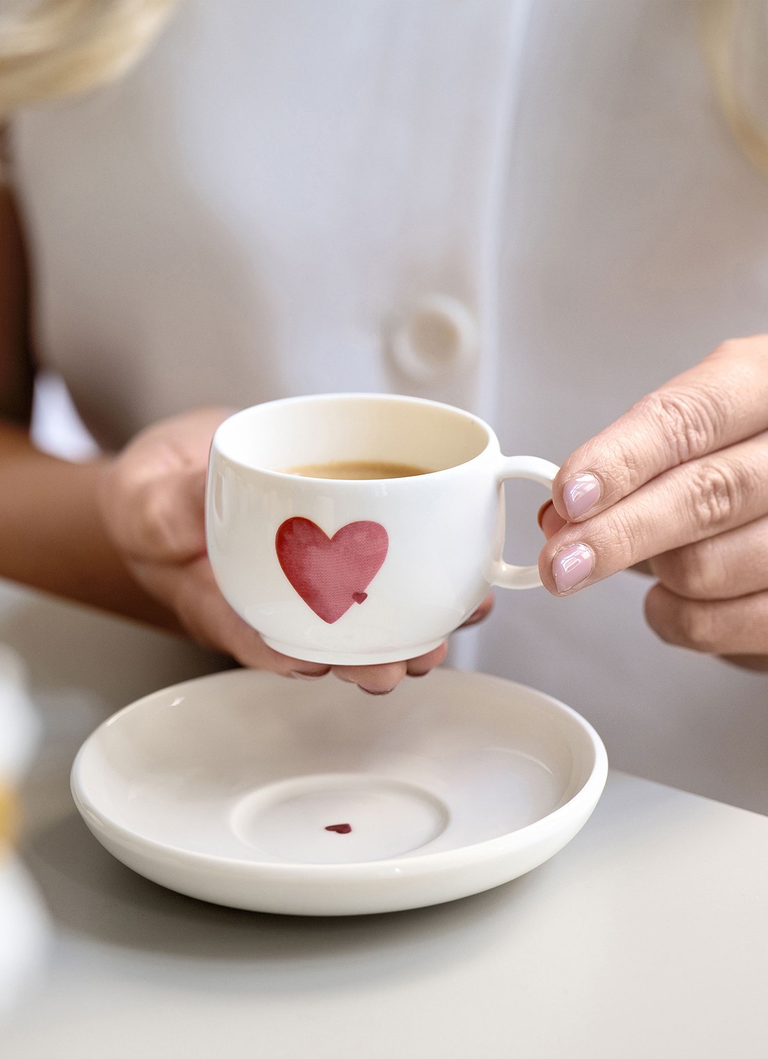 Villeroy & Boch With Love schotel 12 cm - voorkant 3 wit
