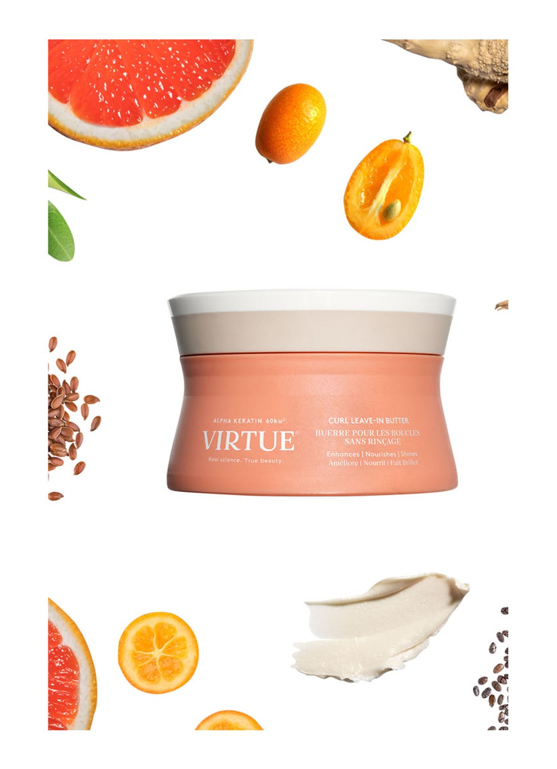 Virtue Curl Leave-In Butter - leave-in conditioner voor krullen - detail 3 undefined