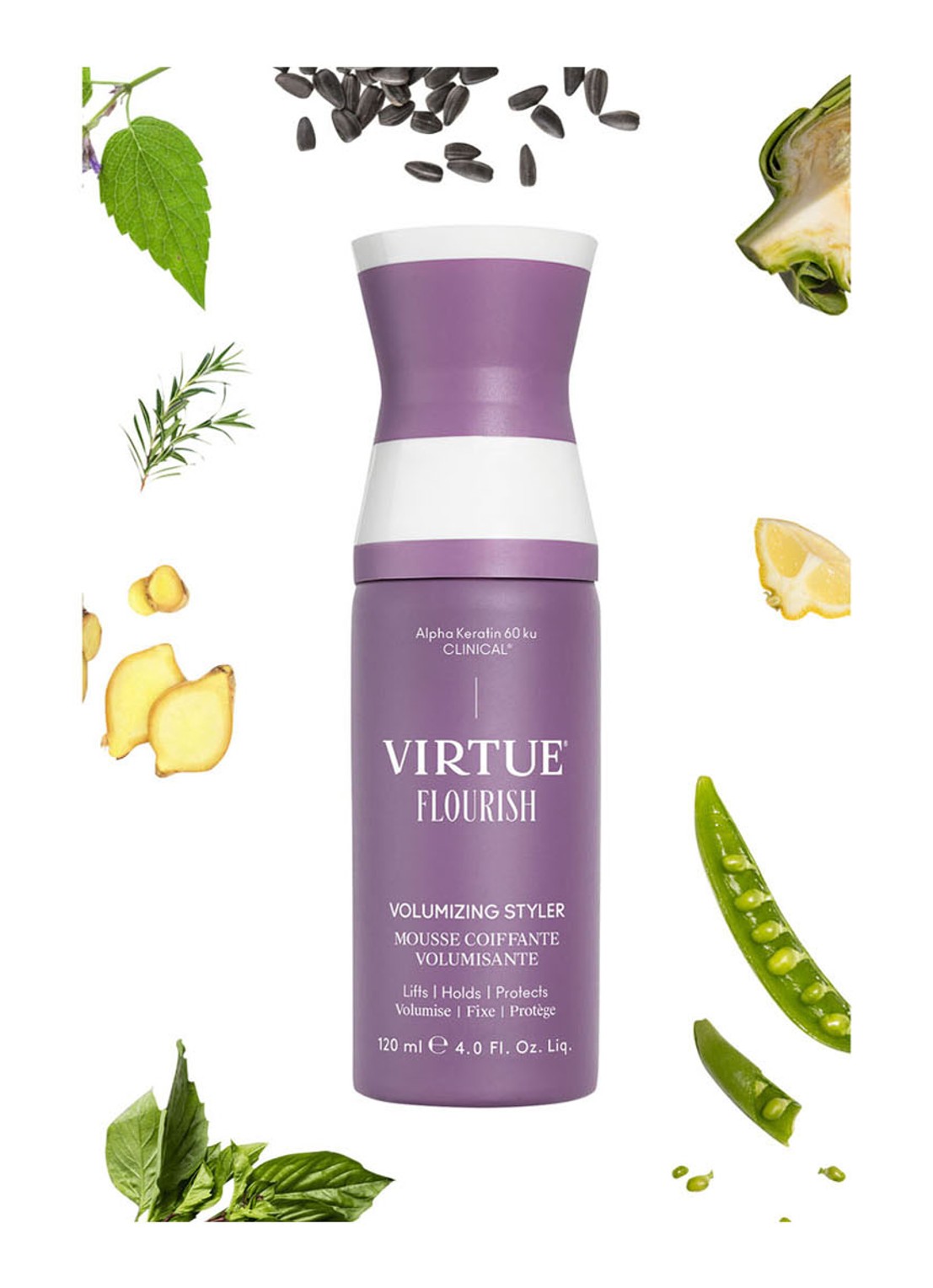 Virtue Flourish Volumizing Styler - volume haarmousse - detail 2 undefined