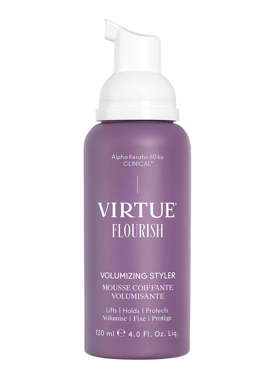 Virtue Flourish Volumizing Styler - volume haarmousse - voorkant 4 undefined