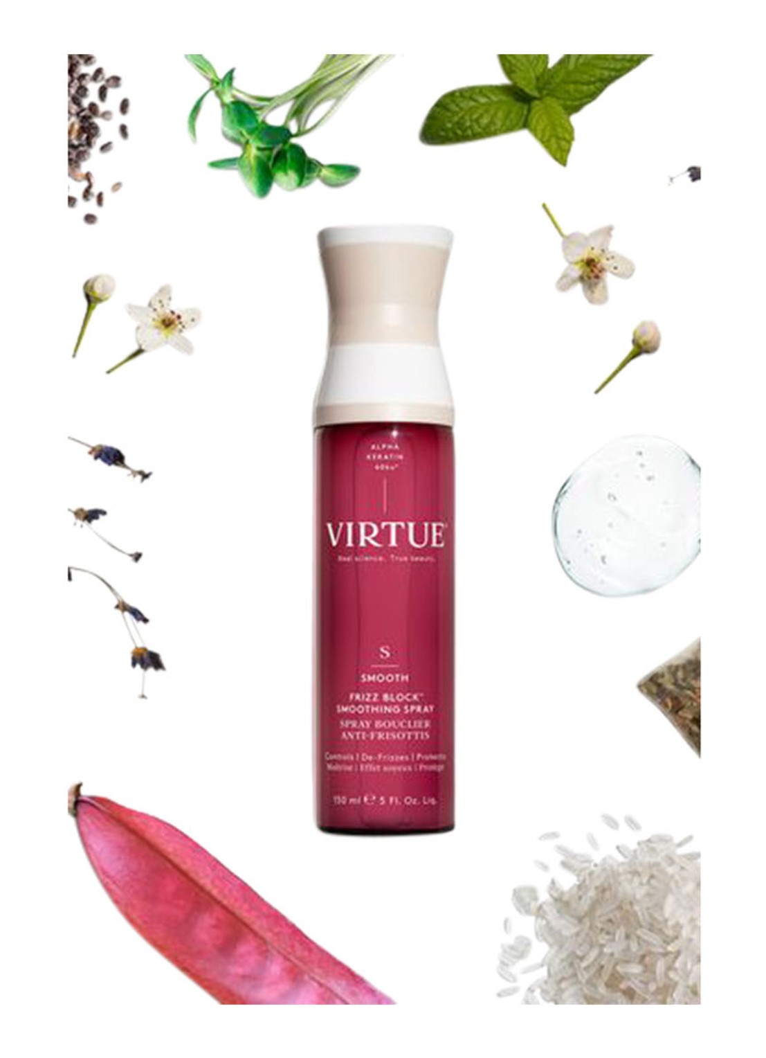 Virtue Frizz Block Smoothing Spray - anti-pluis haarspray - detail 5 undefined