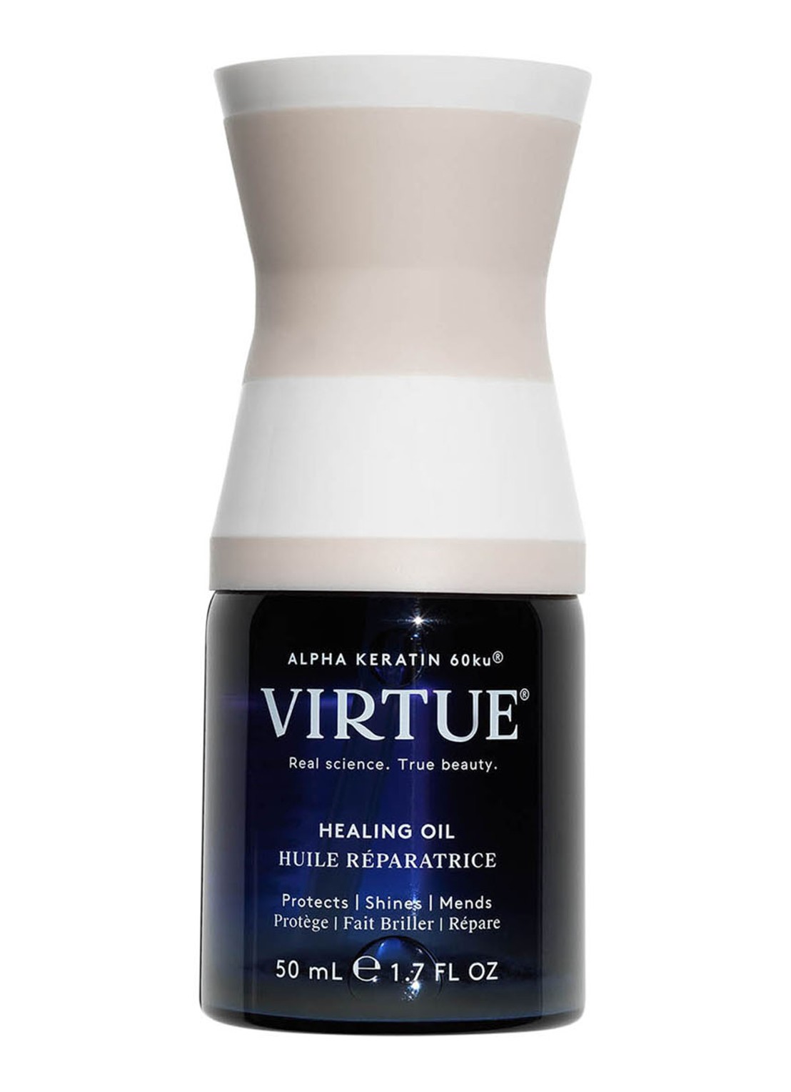 Virtue Healing Oil - hydraterende en herstellende haarolie - voorkant undefined