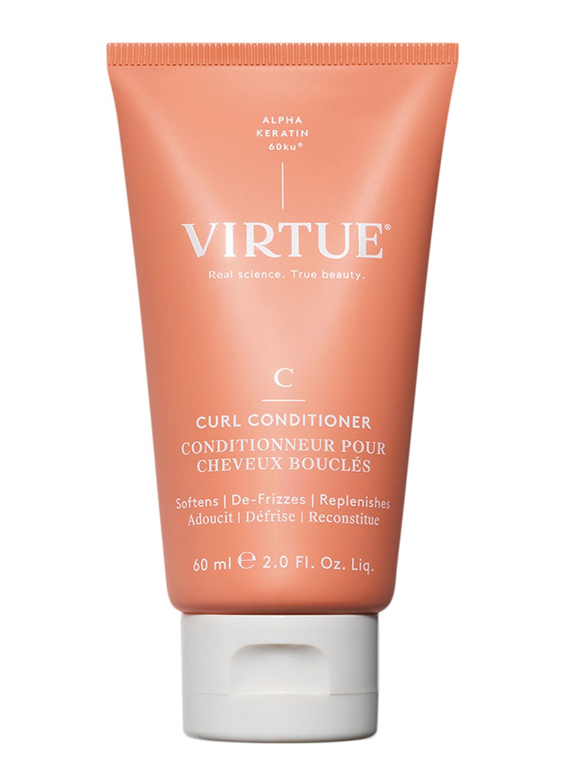 Virtue Mini Curl Conditioner - travel size conditioner - voorkant 5 undefined