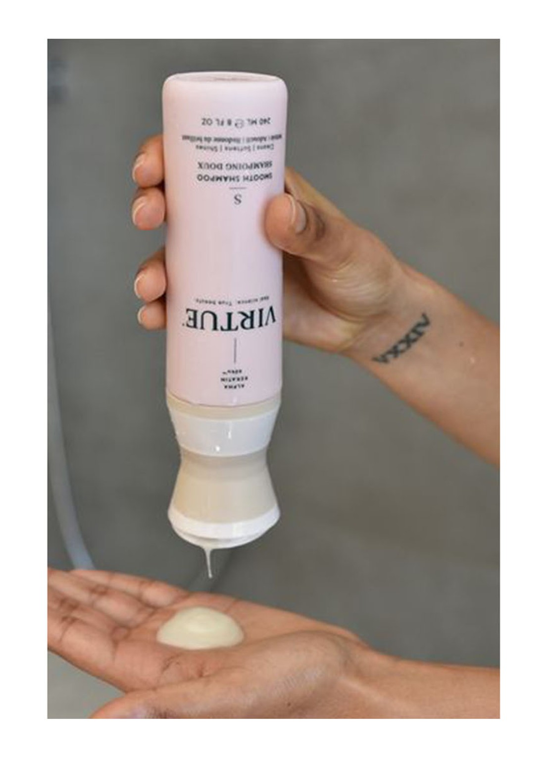 Virtue Mini Smooth Shampoo - travel size shampoo - detail 2 undefined