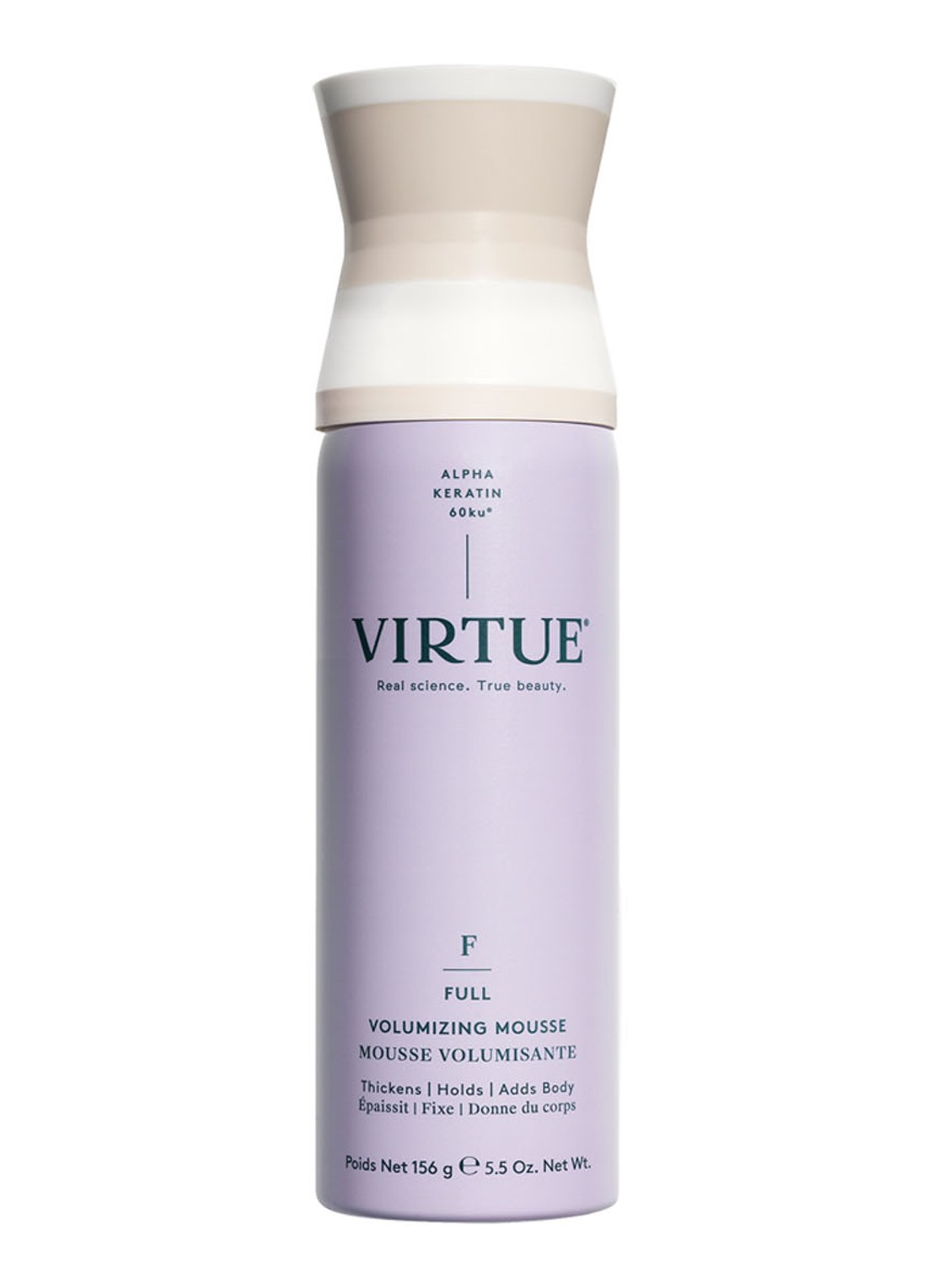 Virtue Volumizing Mousse - volume haarmousse - voorkant undefined