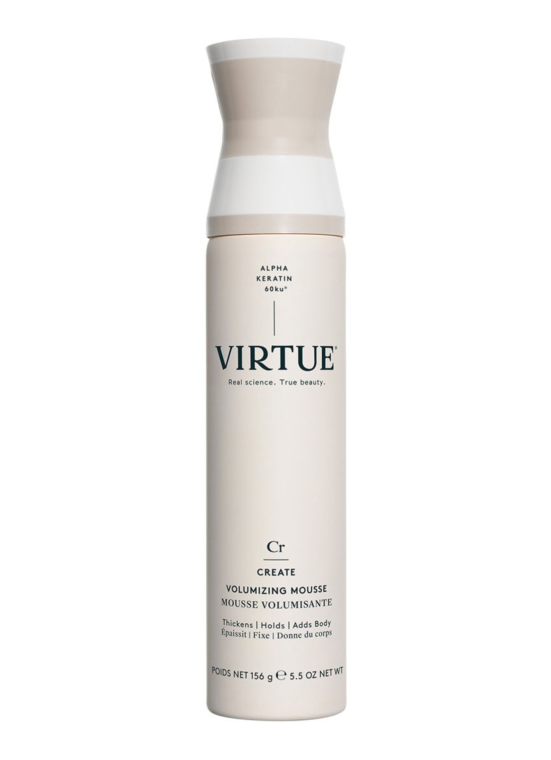 Virtue Volumizing Mousse - volume haarmousse - voorkant 5 undefined