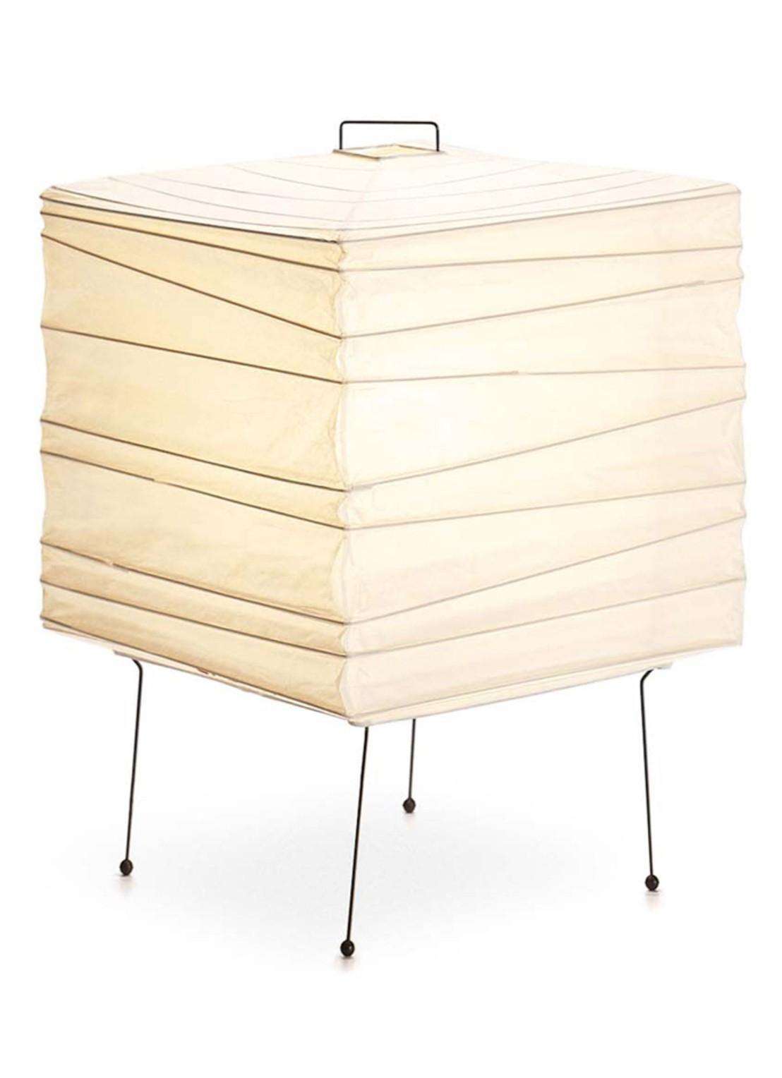 Vitra Akari 3X tafellamp - voorkant gebroken wit