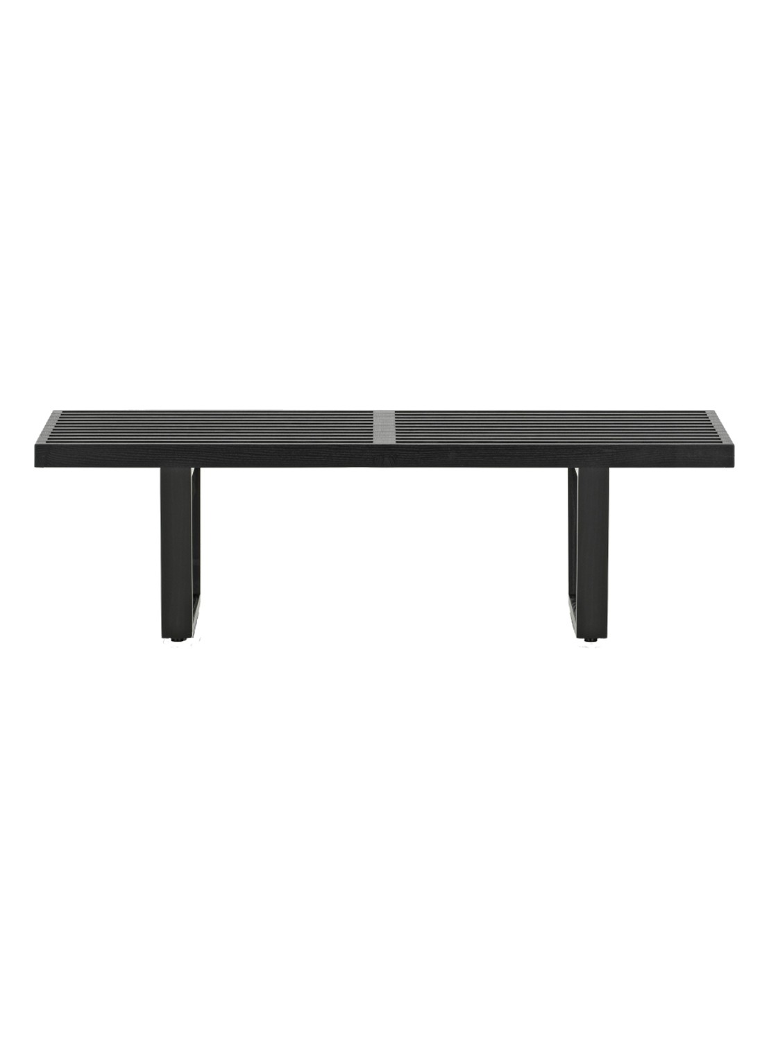 Vitra Nelson Bench salontafel medium - voorkant zwart