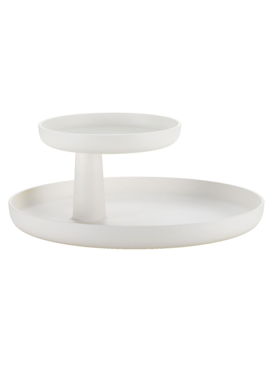 Vitra Rotary Tray dienblad etagere  - voorkant wit