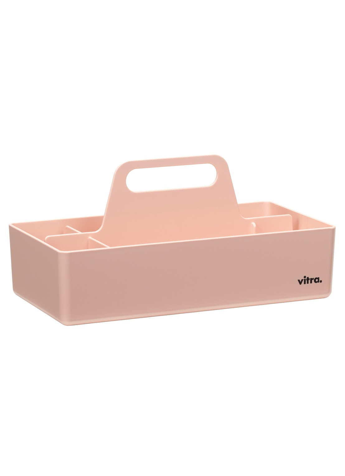 Vitra Toolbox RE opbergdoos 15,6 x 32,7 cm - voorkant roze