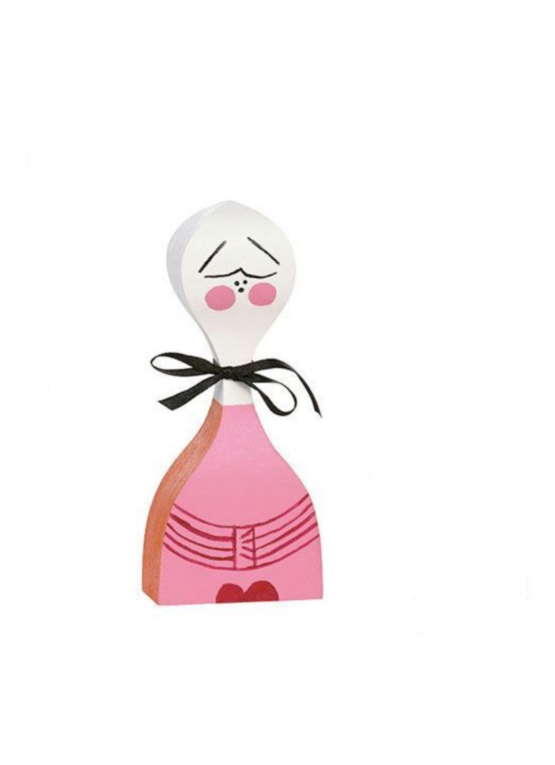 Vitra Wooden Dolls No. 2 - voorkant roze