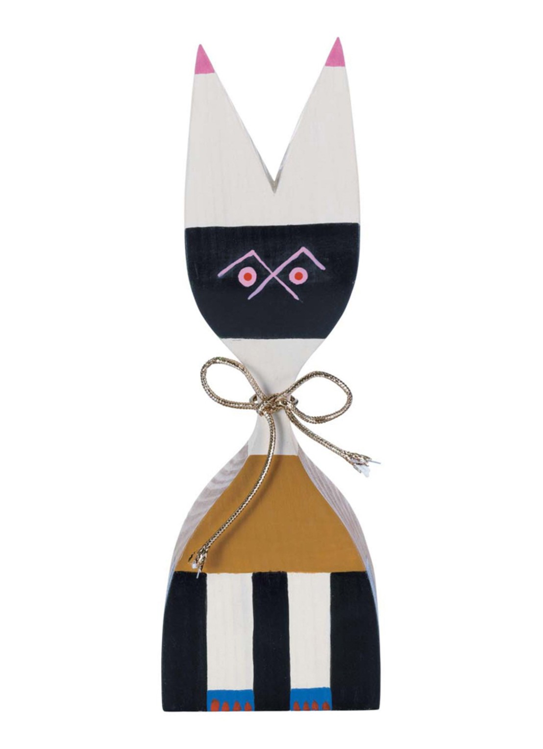 Vitra Wooden Dolls No. 9 - voorkant zwart