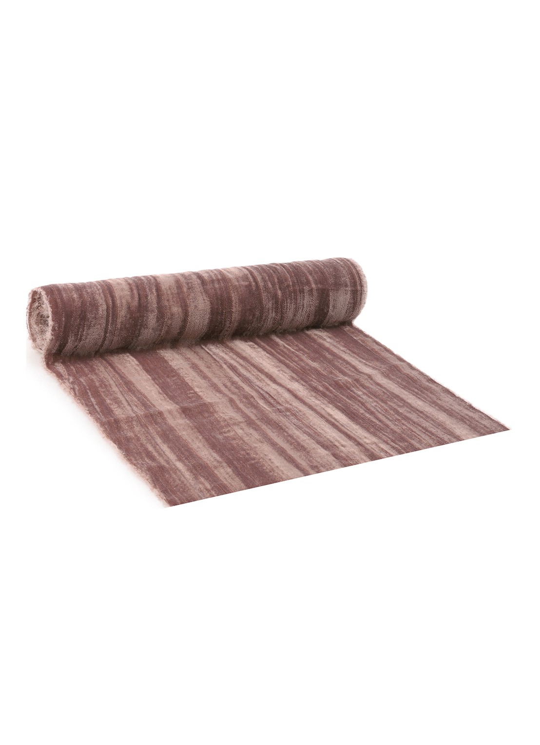 Vivant Crushed tafelloper 200 x 26 cm - voorkant roze