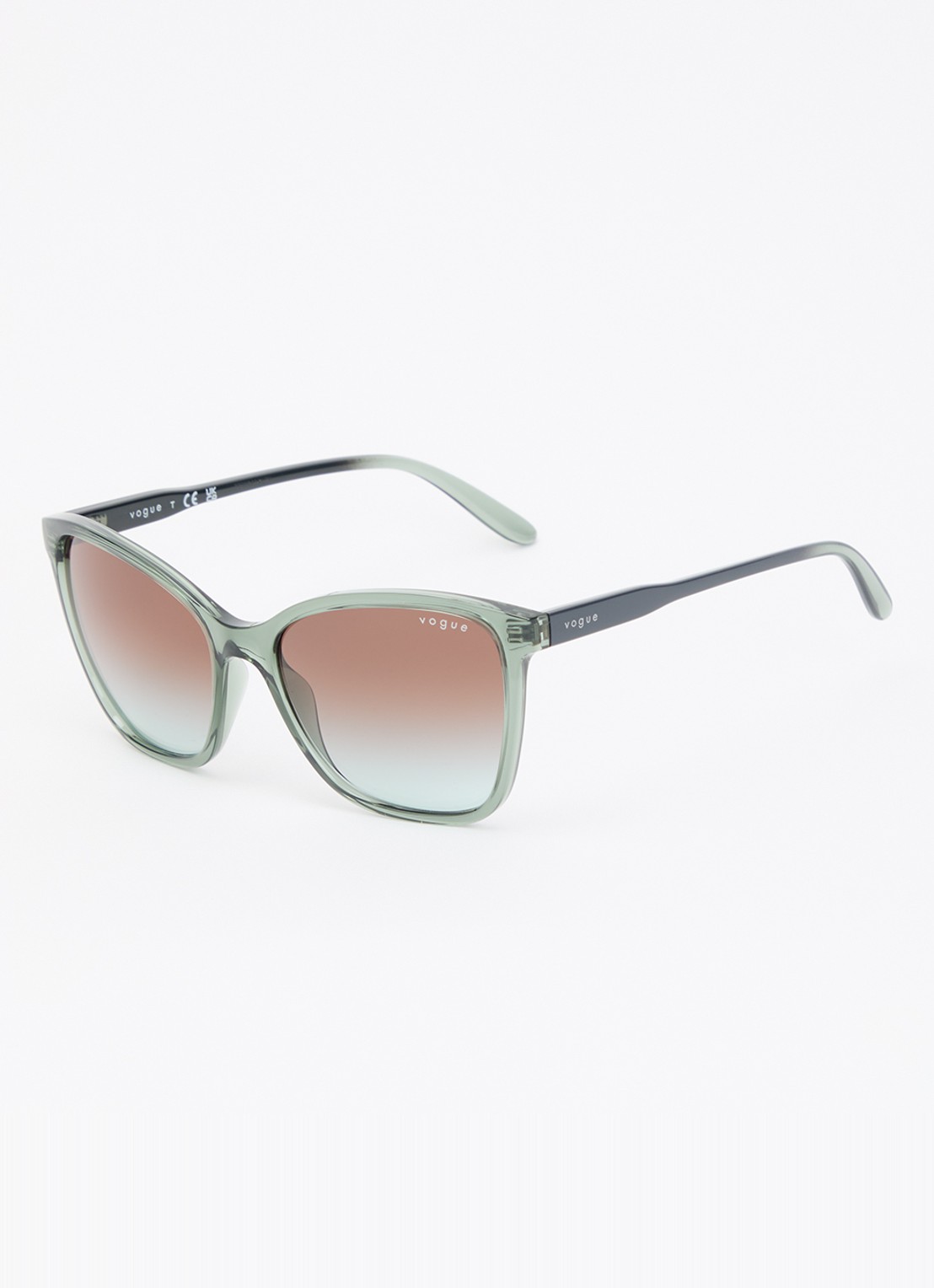 VOGUE Butterfly zonnebril VO5520S - voorkant 4 groen