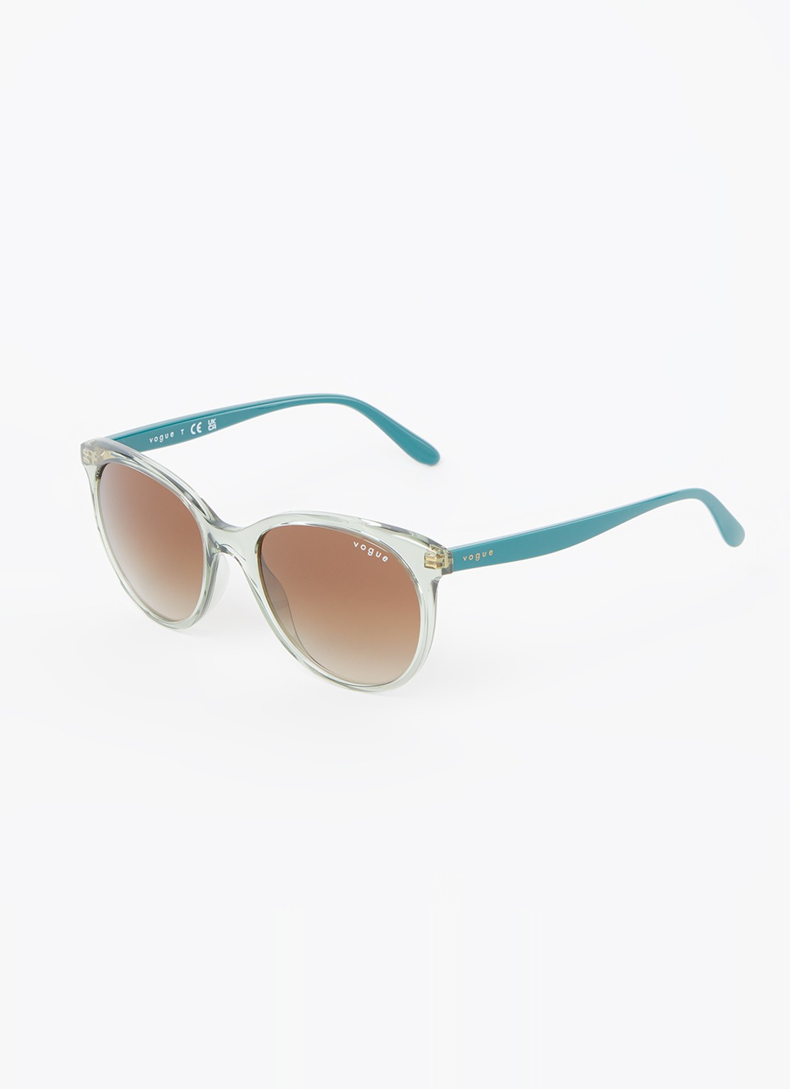 Vogue Cat Eye zonnebril V05453S - voorkant 3 lichtgroen