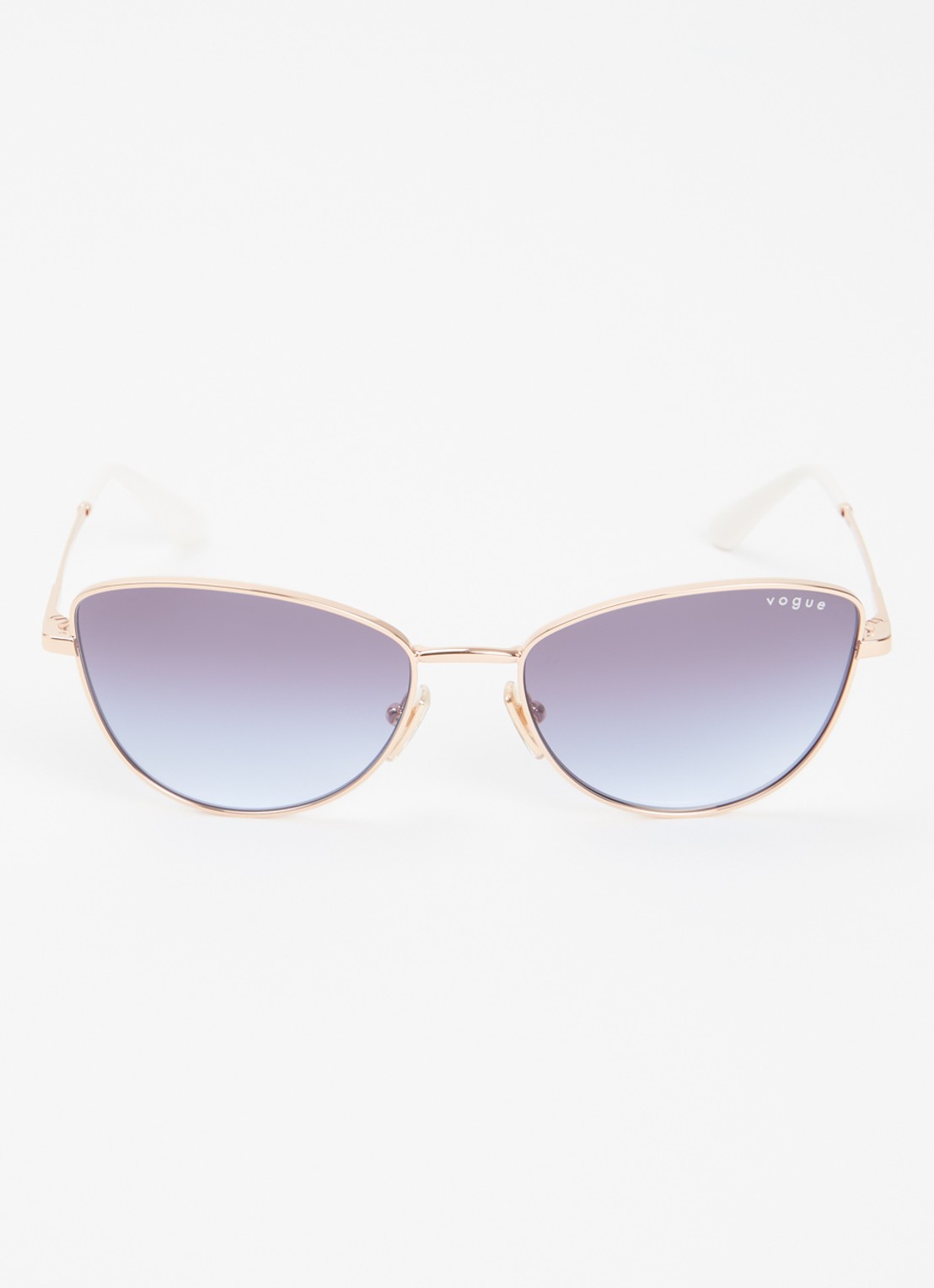VOGUE Cat Eye zonnebril VO4324S - detail roségoud