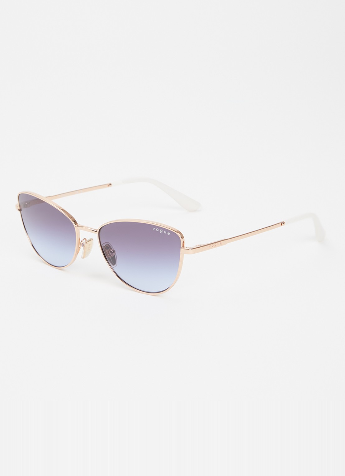VOGUE Cat Eye zonnebril VO4324S - voorkant 4 roségoud
