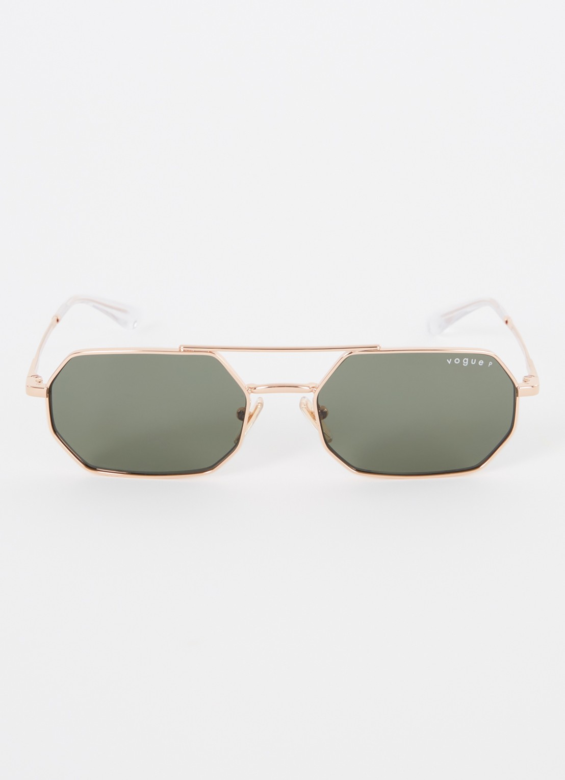 VOGUE Piloten zonnebril gepolariseerd VO4329S - detail 2 roségoud