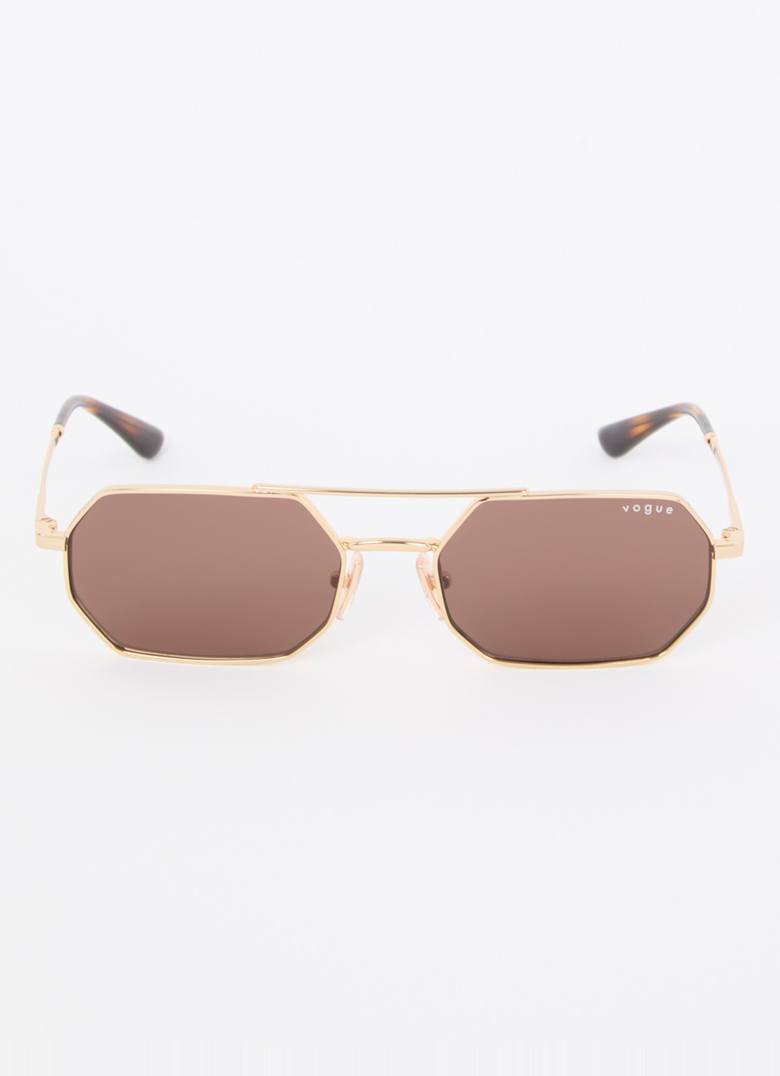 VOGUE Piloten zonnebril VO4329S - detail goud