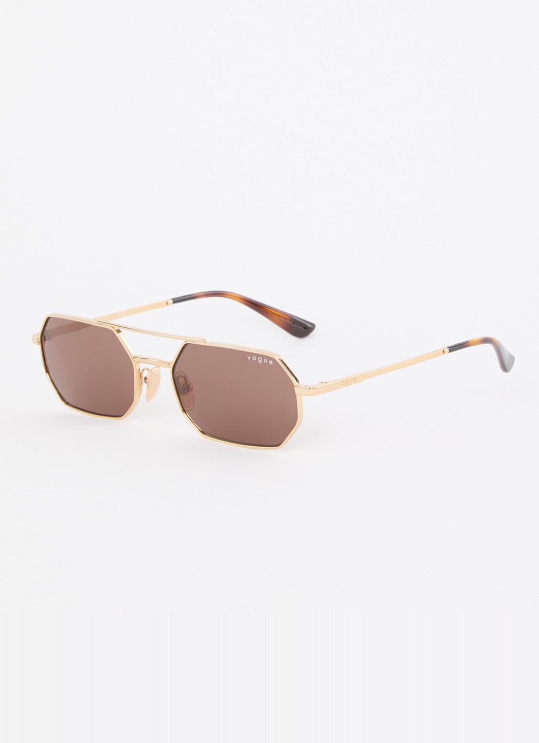 VOGUE Piloten zonnebril VO4329S - voorkant 4 goud