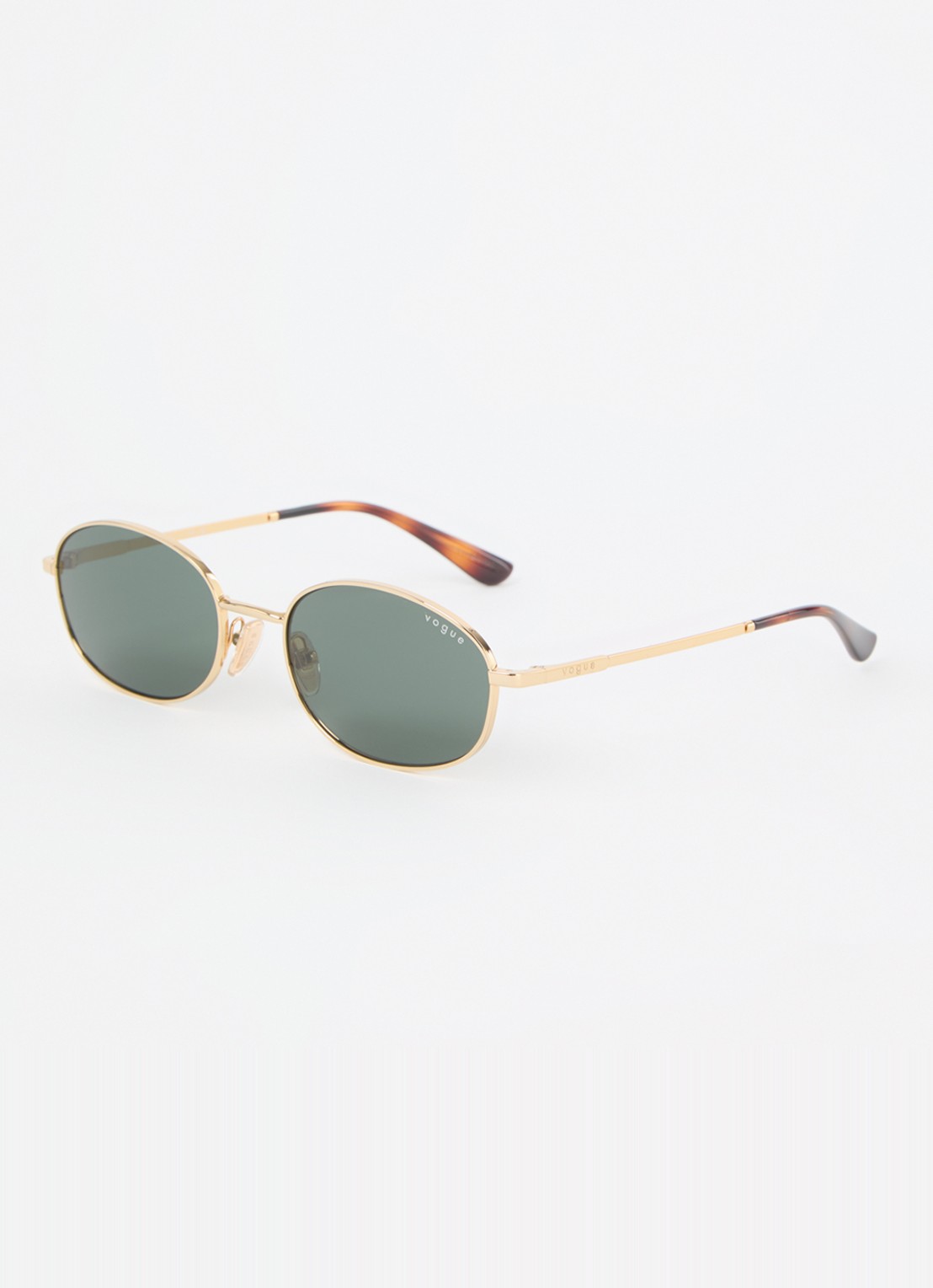 VOGUE Retro zonnebril V04323S - voorkant goud