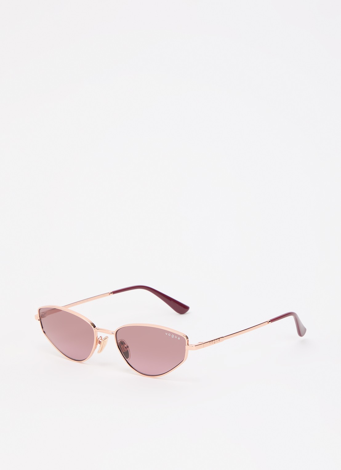 VOGUE Retro zonnebril VO4339S - voorkant oudroze