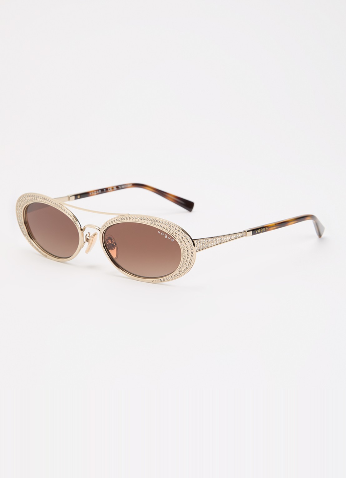 VOGUE Retro zonnebril VO4348SB - voorkant 4 goud