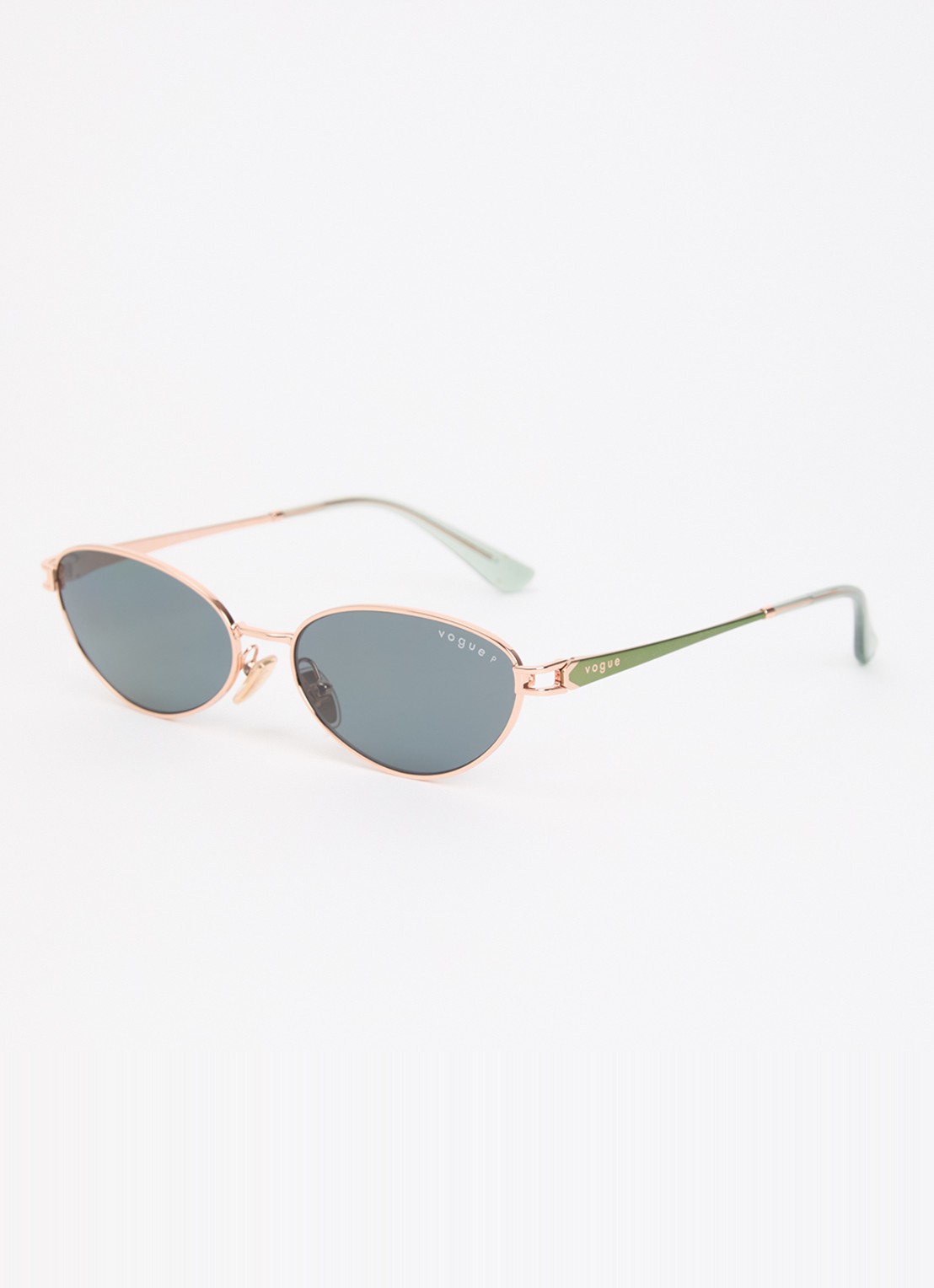 VOGUE Retro zonnebril VO4369S - voorkant roségoud