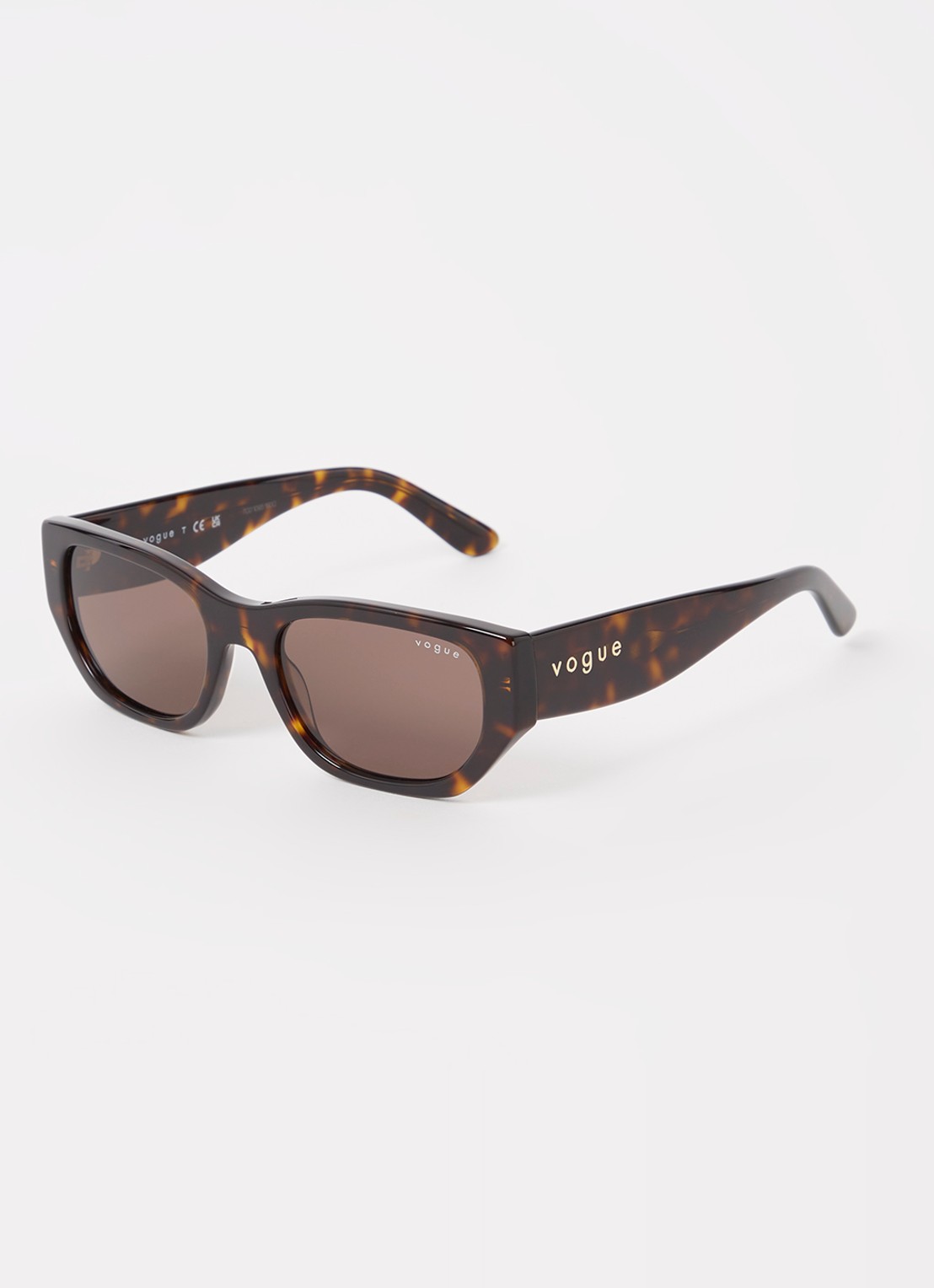 Vogue Retro zonnebril VO5586S - voorkant donkerbruin