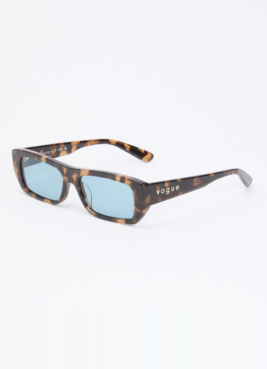 VOGUE Retro zonnebril VO5657 - voorkant donkerbruin