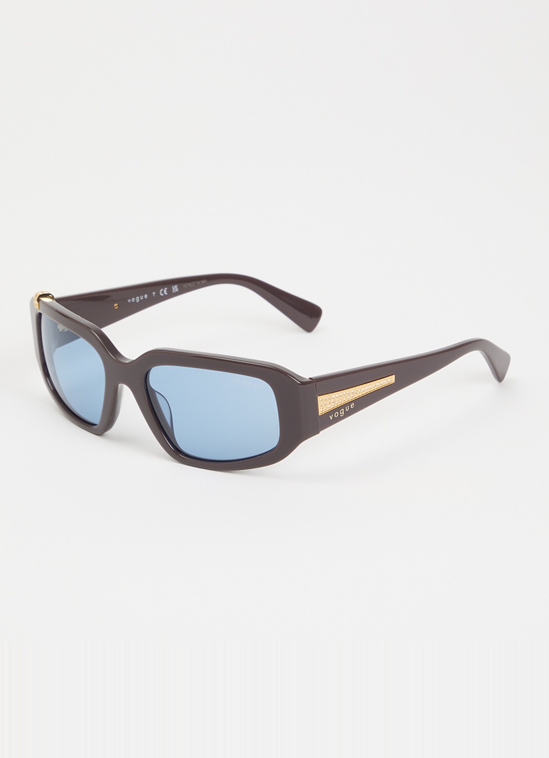 VOGUE Retro zonnebril VO5688SB - voorkant bruin