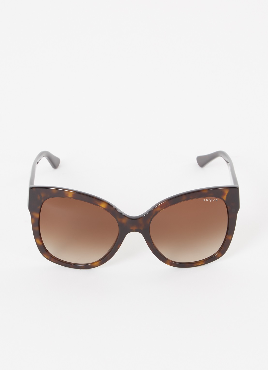 VOGUE VOGUE *VO5338S 54 TRT BRN GRD - voorkant 4 donkerbruin